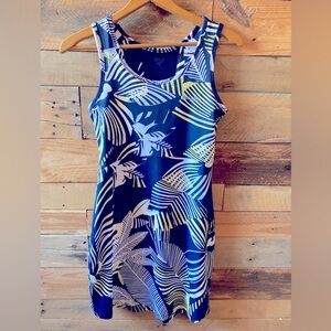 Columbia PFG Tropical Print Midi Dress or swim cover-up